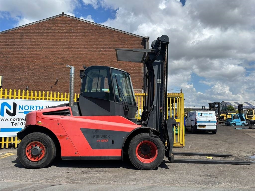 Linde H120 - Dizel forklift: fotoğraf 5 Linde H120 - Dizel forklift: fotoğraf 5
