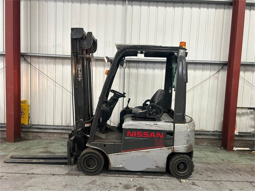 Nissan JG1N1L16T - Elektrikli forklift: fotoğraf 1 Nissan JG1N1L16T - Elektrikli forklift: fotoğraf 1