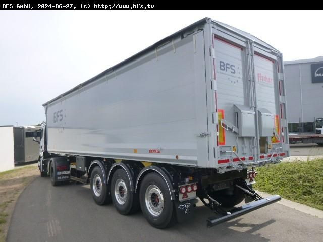 Benalu BULKLINER S 52 m³ Alu-Kastenmulde, Kombiklappe - Damperli dorse: fotoğraf 2 Benalu BULKLINER S 52 m³ Alu-Kastenmulde, Kombiklappe - Damperli dorse: fotoğraf 2