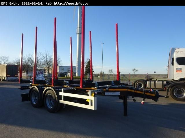 Doll Zentralachsanhänger A2T-LZ53 Tandem Kurzholz Anh - Tomruk römorku: fotoğraf 1 Doll Zentralachsanhänger A2T-LZ53 Tandem Kurzholz Anh - Tomruk römorku: fotoğraf 1