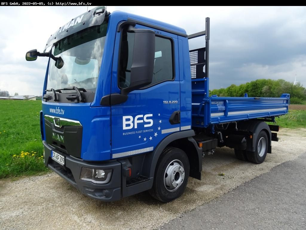 MAN TGL (TG3) 8.220 4x2 BB CH TG3, Automatik - Damperli kamyonet: fotoğraf 1 MAN TGL (TG3) 8.220 4x2 BB CH TG3, Automatik - Damperli kamyonet: fotoğraf 1