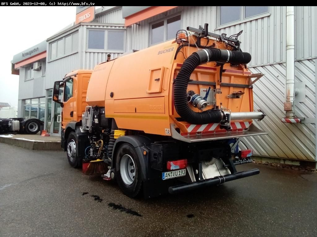 MAN TGM 18.250 4x2 BL Bucher V65_Twin - Yol süpürme aracı: fotoğraf 3 MAN TGM 18.250 4x2 BL Bucher V65_Twin - Yol süpürme aracı: fotoğraf 3