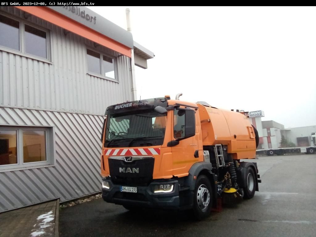 MAN TGM 18.250 4x2 BL Bucher V65_Twin - Yol süpürme aracı: fotoğraf 1 MAN TGM 18.250 4x2 BL Bucher V65_Twin - Yol süpürme aracı: fotoğraf 1