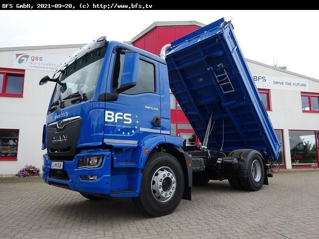 MAN TGM (TG3) 15.320 4x2 BL 3-Seiten Kipper, Anhänge - Damperli kamyon: fotoğraf 1 MAN TGM (TG3) 15.320 4x2 BL 3-Seiten Kipper, Anhänge - Damperli kamyon: fotoğraf 1