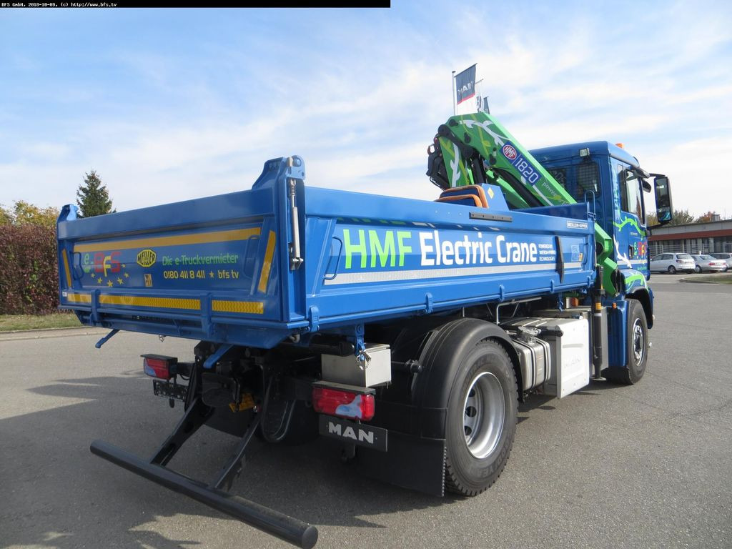MAN TGS 18.420 4x4H BL HMF,Elektrokran 1820 K4 RC MAN TGS 18.420 4x4H BL HMF,Elektrokran 1820 K4 RC - Damperli kamyon: fotoğraf 2 MAN TGS 18.420 4x4H BL HMF,Elektrokran 1820 K4 RC MAN TGS 18.420 4x4H BL HMF,Elektrokran 1820 K4 RC - Damperli kamyon: fotoğraf 2