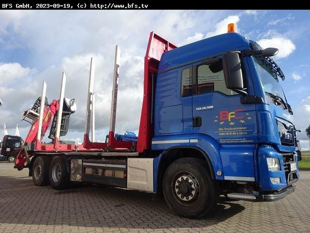 MAN TGS 26.500 6x4H-4BL Kurzholz - Tomruk kamyonu: fotoğraf 3 MAN TGS 26.500 6x4H-4BL Kurzholz - Tomruk kamyonu: fotoğraf 3