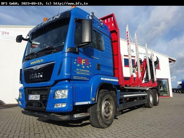 MAN TGS 26.500 6x4H-4BL Kurzholz - Tomruk kamyonu: fotoğraf 1 MAN TGS 26.500 6x4H-4BL Kurzholz - Tomruk kamyonu: fotoğraf 1