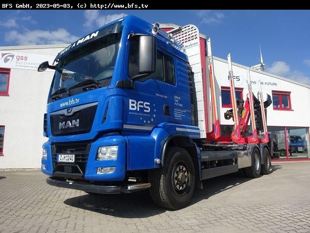 MAN TGS 26.510 6x4 H-4BL NEU ZF Getriebe + NEU Kuppl - Tomruk kamyonu: fotoğraf 1 MAN TGS 26.510 6x4 H-4BL NEU ZF Getriebe + NEU Kuppl - Tomruk kamyonu: fotoğraf 1