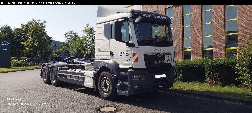 MAN TGS (TG3) 26.510 6x2-4 BL CH HIAB - Kancalı yükleyici kamyon: fotoğraf 1 MAN TGS (TG3) 26.510 6x2-4 BL CH HIAB - Kancalı yükleyici kamyon: fotoğraf 1