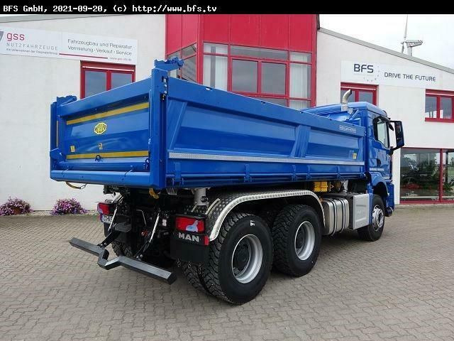 MAN TGS (TG3) 33.470 6x4 BB 3-Achsen, 3-Seiten Meill - Damperli kamyon: fotoğraf 3 MAN TGS (TG3) 33.470 6x4 BB 3-Achsen, 3-Seiten Meill - Damperli kamyon: fotoğraf 3