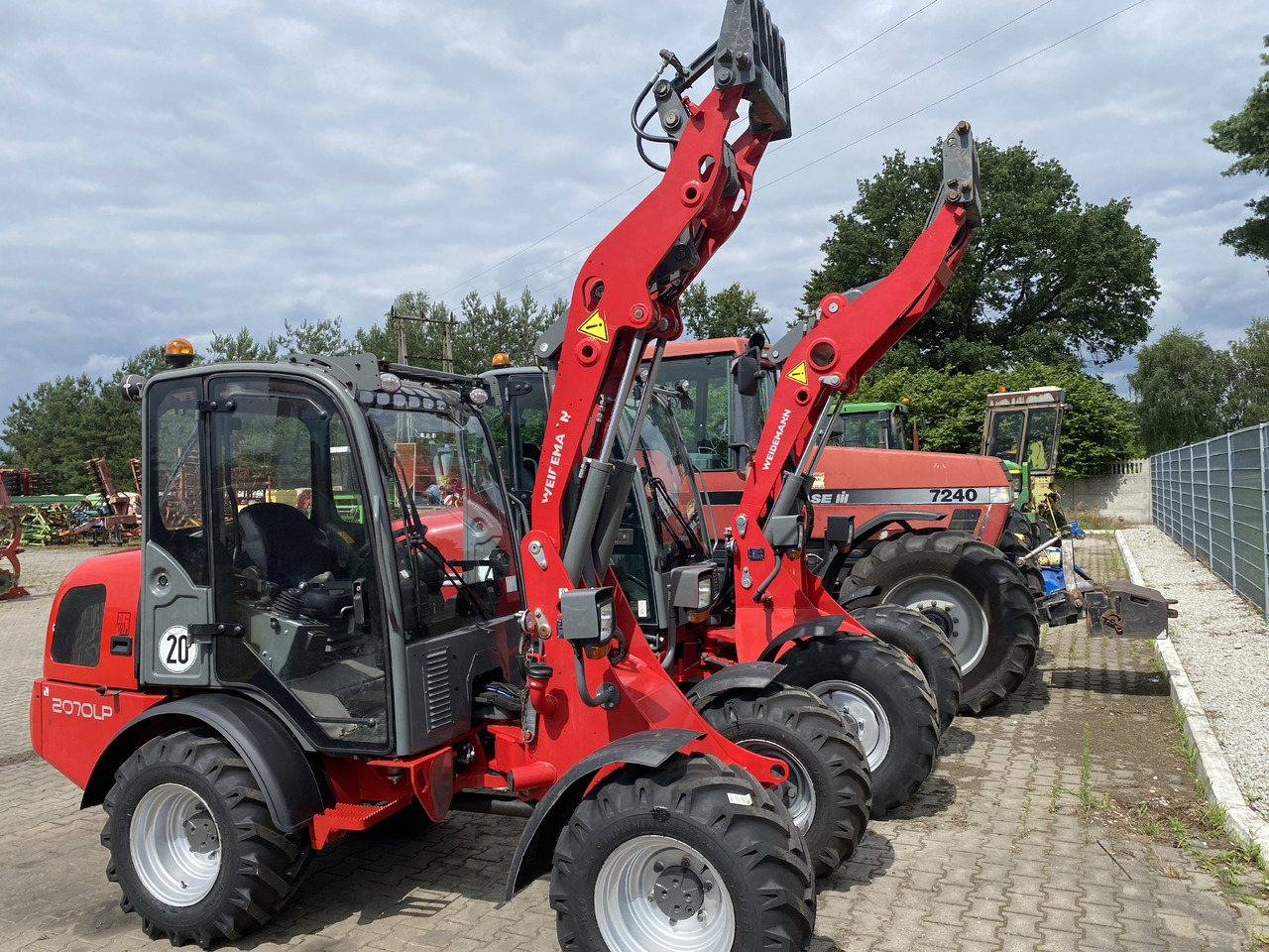 Tekerlekli yükleyici Weidemann 2070 cx LP: fotoğraf 10