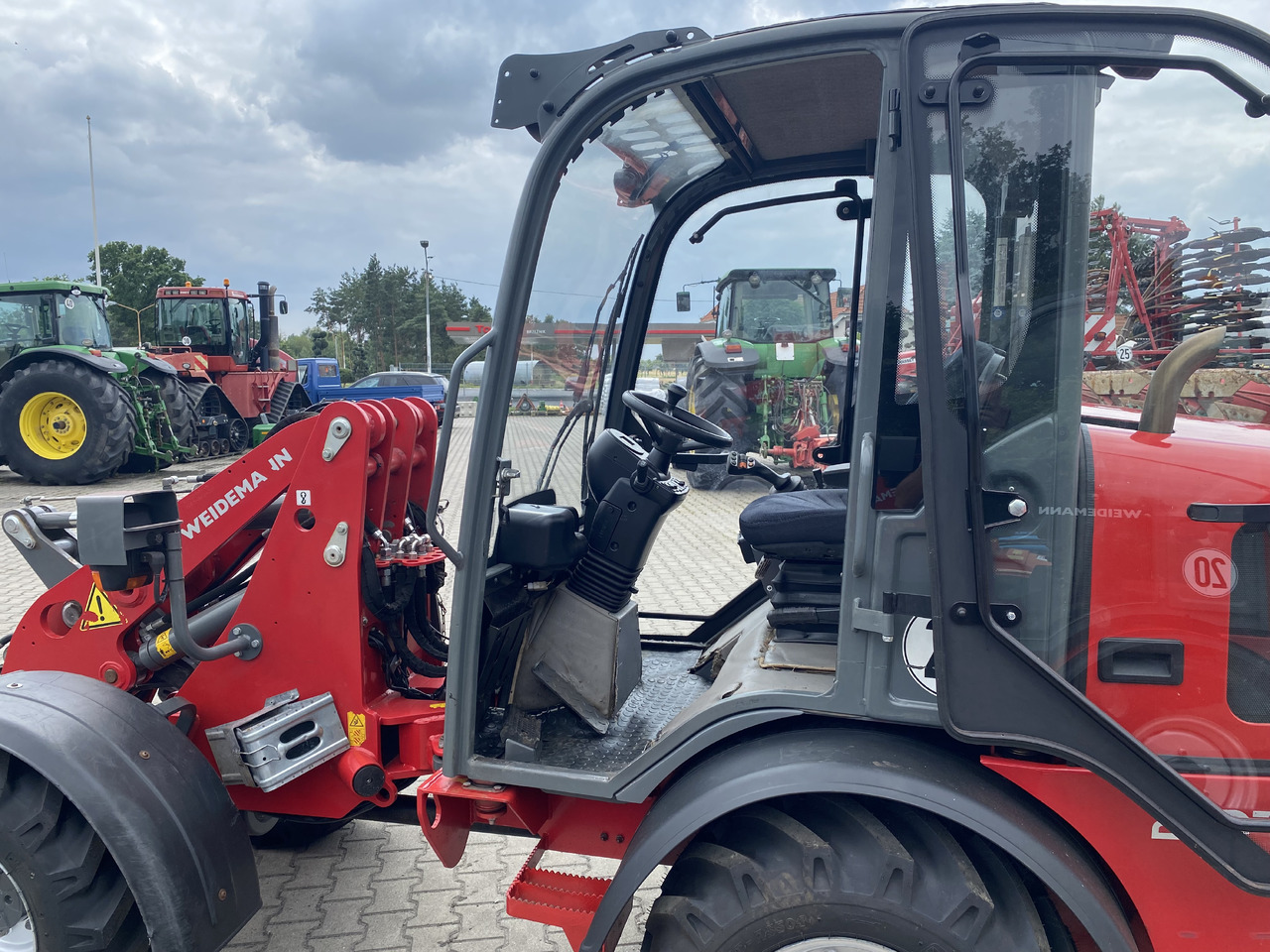 Tekerlekli yükleyici Weidemann 2070 cx LP: fotoğraf 9