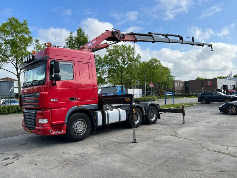 DAF XF 105.460 6X4 EURO 5 + HMF 4220 K6 + REMOTE CONTROL + RETARDER - Çekici: fotoğraf 1 DAF XF 105.460 6X4 EURO 5 + HMF 4220 K6 + REMOTE CONTROL + RETARDER - Çekici: fotoğraf 1
