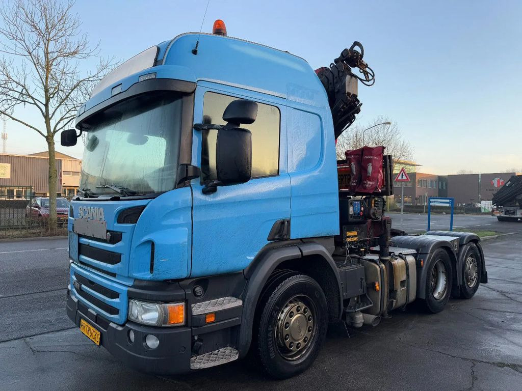 Çekici Scania P450 6X2 - EURO 6 + HMF 2620-K5 + REMOTE + LIFT: fotoğraf 13