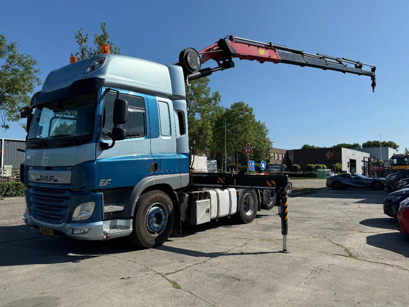 DAF CF 440 6X2 EURO 6 + HMF 3220-K5 REMOTE 5E & 6E FUNCTIE - Vinçli kamyon: fotoğraf 1 DAF CF 440 6X2 EURO 6 + HMF 3220-K5 REMOTE 5E & 6E FUNCTIE - Vinçli kamyon: fotoğraf 1