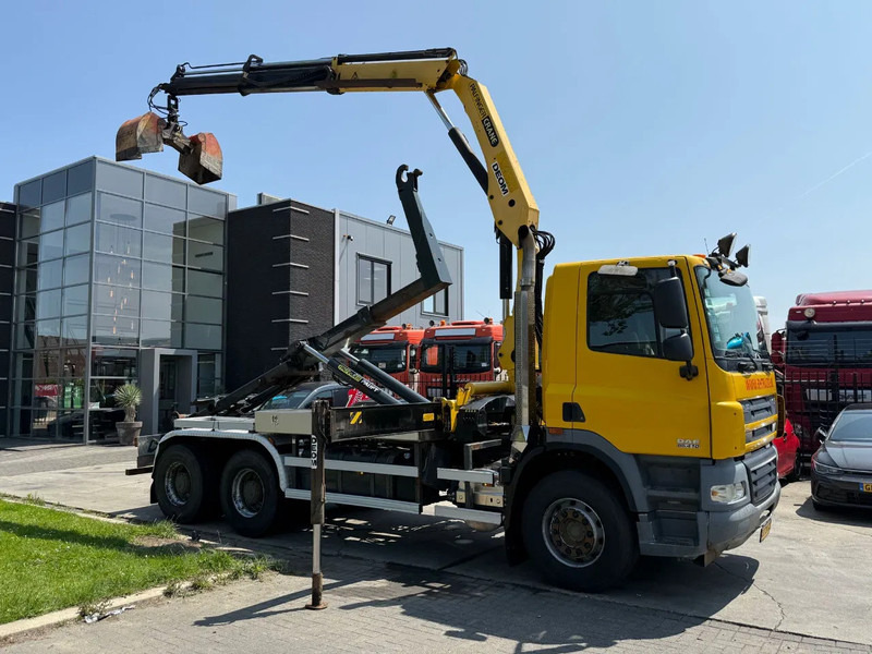DAF CF 85.410 6X4 - EURO 5 + PALFINGER PK15500 + REMOTE + PALFINGER HOOK - Kancalı yükleyici kamyon, Vinçli kamyon: fotoğraf 2 DAF CF 85.410 6X4 - EURO 5 + PALFINGER PK15500 + REMOTE + PALFINGER HOOK - Kancalı yükleyici kamyon, Vinçli kamyon: fotoğraf 2
