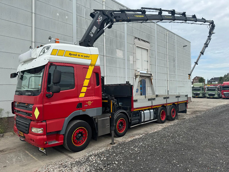 DAF CF 85.460 8X2 HIAB 477E-7 + JIB 75X + REMOTE CONTROL - Vinçli kamyon: fotoğraf 1 DAF CF 85.460 8X2 HIAB 477E-7 + JIB 75X + REMOTE CONTROL - Vinçli kamyon: fotoğraf 1
