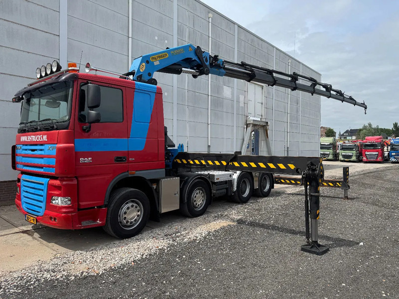 DAF XF 105.460 8X4 PALFINGER PK78002+ REMOTE CONTROL HUB REDUCTION TÜV TILL 03-2026 - Vinçli kamyon: fotoğraf 1 DAF XF 105.460 8X4 PALFINGER PK78002+ REMOTE CONTROL HUB REDUCTION TÜV TILL 03-2026 - Vinçli kamyon: fotoğraf 1