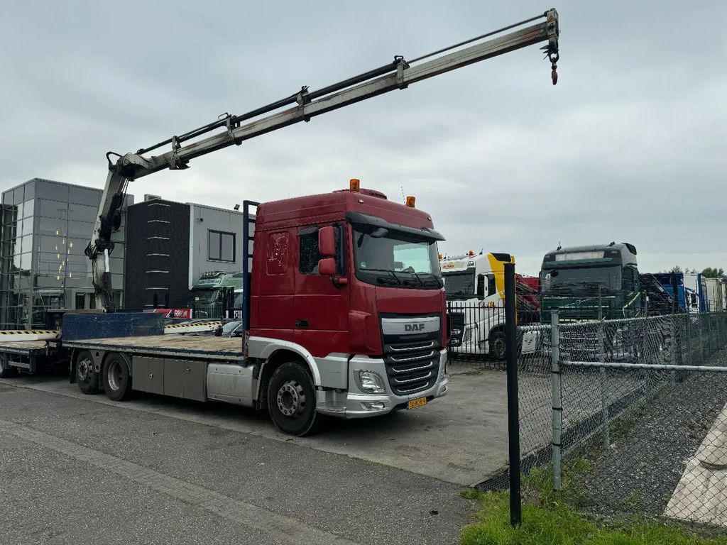 DAF XF 510 6X2 EURO 6 + HIAB 166 HI PRO + REMOTE CON - Sal/ Açık kasa kamyon, Vinçli kamyon: fotoğraf 2 DAF XF 510 6X2 EURO 6 + HIAB 166 HI PRO + REMOTE CON - Sal/ Açık kasa kamyon, Vinçli kamyon: fotoğraf 2