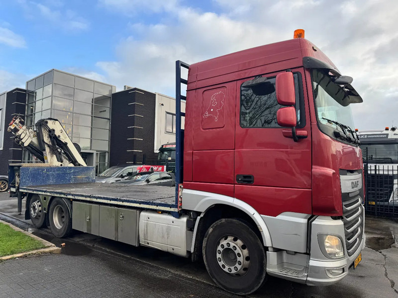 DAF XF 510 6X2 EURO 6 + HIAB 166 HI PRO + REMOTE CONTROL - Sal/ Açık kasa kamyon, Vinçli kamyon: fotoğraf 5 DAF XF 510 6X2 EURO 6 + HIAB 166 HI PRO + REMOTE CONTROL - Sal/ Açık kasa kamyon, Vinçli kamyon: fotoğraf 5