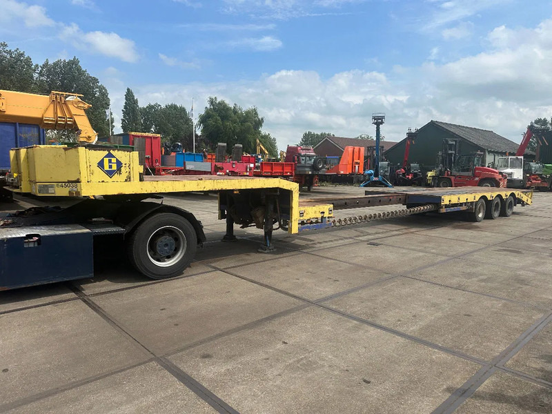 ES-GE 3 SOU-1N, LAST AXLE STEERING, 4 M EXTENDABLE , HYDRAULICS RAMPS - Alçak çerçeveli platform dorse: fotoğraf 1 ES-GE 3 SOU-1N, LAST AXLE STEERING, 4 M EXTENDABLE , HYDRAULICS RAMPS - Alçak çerçeveli platform dorse: fotoğraf 1
