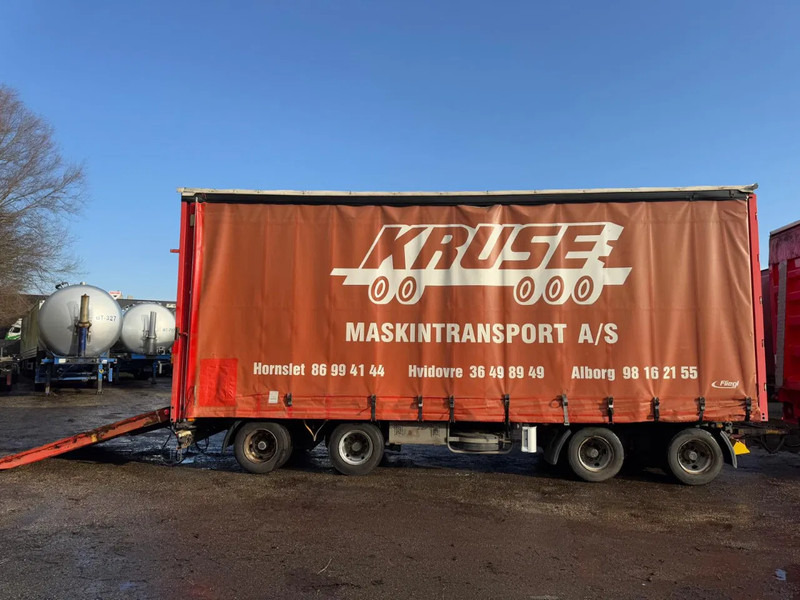 Fliegl VPS 320 HYDRAULIC RAMP 3,15 M 4X BPW AXLE UOPLYST - Tenteli römork: fotoğraf 5 Fliegl VPS 320 HYDRAULIC RAMP 3,15 M 4X BPW AXLE UOPLYST - Tenteli römork: fotoğraf 5