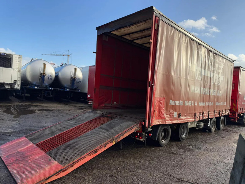 Fliegl VPS 320 HYDRAULIC RAMP 3,15 M 4X BPW AXLE UOPLYST - Tenteli römork: fotoğraf 4 Fliegl VPS 320 HYDRAULIC RAMP 3,15 M 4X BPW AXLE UOPLYST - Tenteli römork: fotoğraf 4