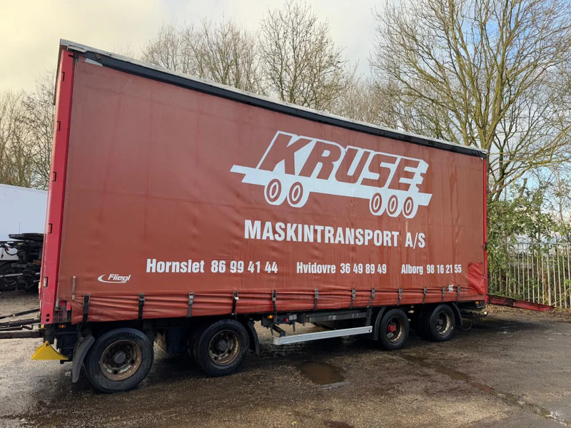 Fliegl VPS 320 HYDRAULIC RAMP 3,15 M 4X BPW AXLE UOPLYST - Tenteli römork: fotoğraf 2 Fliegl VPS 320 HYDRAULIC RAMP 3,15 M 4X BPW AXLE UOPLYST - Tenteli römork: fotoğraf 2