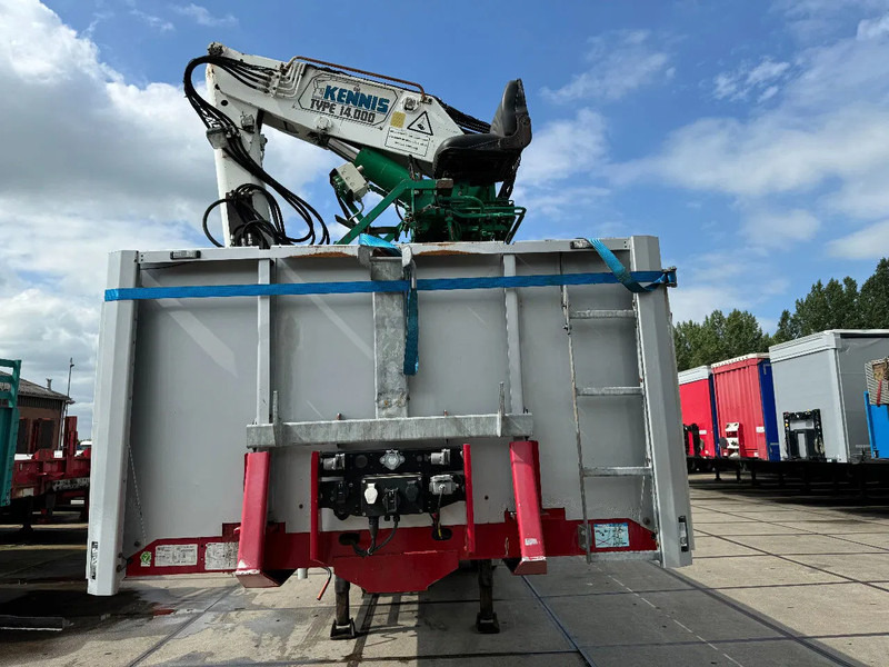 Floor FLO 18 30 S2 + KENNIS CRANE 3X STEERING AXLE - Açık/ Sal dorse: fotoğraf 2 Floor FLO 18 30 S2 + KENNIS CRANE 3X STEERING AXLE - Açık/ Sal dorse: fotoğraf 2