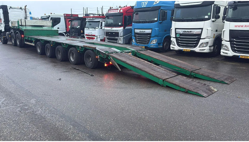 Goldhofer STZ-H5,5 ACLE, 3 AXLE FORCED STEERING, DOUBLE HYDRAULIC RAMPS, TUV TILL 11-11-2026 - Alçak çerçeveli platform dorse: fotoğraf 3 Goldhofer STZ-H5,5 ACLE, 3 AXLE FORCED STEERING, DOUBLE HYDRAULIC RAMPS, TUV TILL 11-11-2026 - Alçak çerçeveli platform dorse: fotoğraf 3