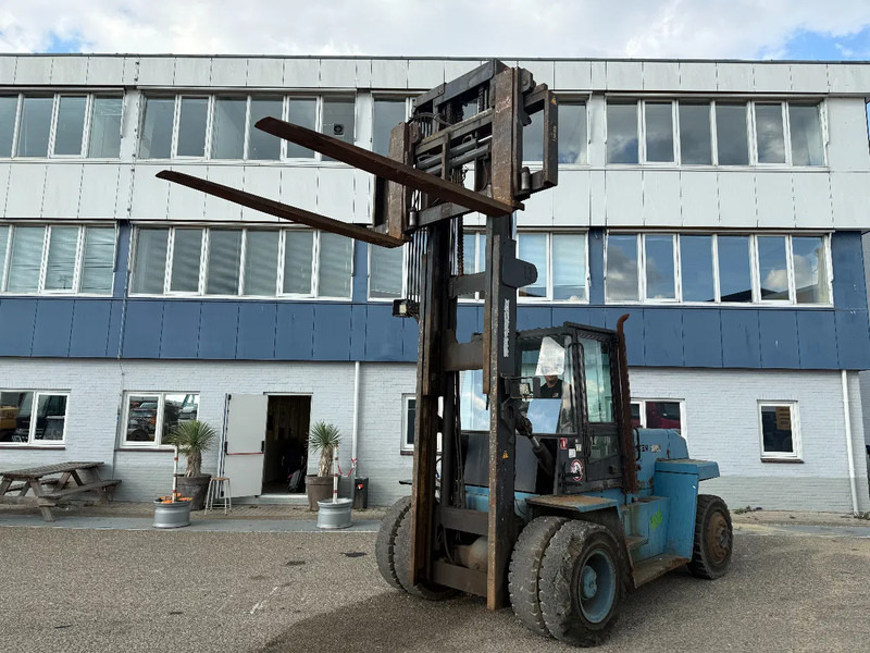 Hyster H10.00 XL 3750 HEFHOOGTE, CE - LPG forklift: fotoğraf 1 Hyster H10.00 XL 3750 HEFHOOGTE, CE - LPG forklift: fotoğraf 1