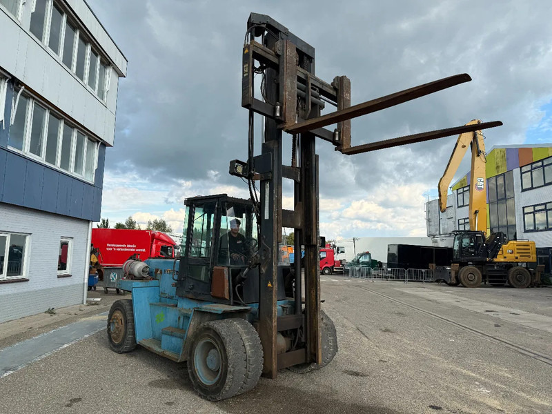 Hyster H10.00 XL 3750 HEFHOOGTE, CE - LPG forklift: fotoğraf 4 Hyster H10.00 XL 3750 HEFHOOGTE, CE - LPG forklift: fotoğraf 4