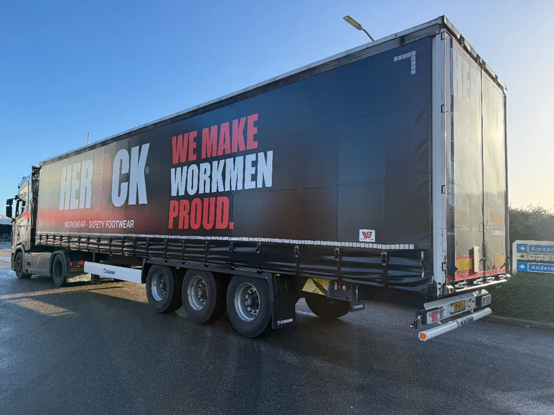 Krone SD - 3 AXLE + ALU BORDEN + SLIDING ROOF - Tenteli dorse: fotoğraf 5 Krone SD - 3 AXLE + ALU BORDEN + SLIDING ROOF - Tenteli dorse: fotoğraf 5