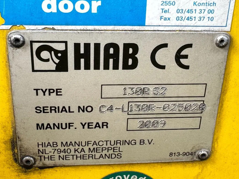 Açık/ Sal dorse LAG HIAB ROLLER 130 R 2009: fotoğraf 7