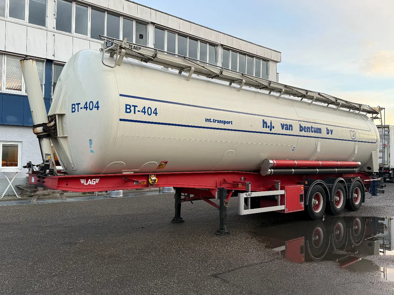 LAG O-3-39 - 61.000 LITER - TIPPER BULK - 3 AXLE - BPW - Tanker dorse: fotoğraf 1 LAG O-3-39 - 61.000 LITER - TIPPER BULK - 3 AXLE - BPW - Tanker dorse: fotoğraf 1