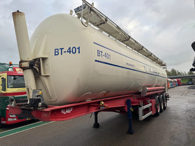 LAG O-3-39 - 61.000 LITER - TIPPER BULK - 3 AXLE - BPW - Tanker dorse: fotoğraf 2 LAG O-3-39 - 61.000 LITER - TIPPER BULK - 3 AXLE - BPW - Tanker dorse: fotoğraf 2