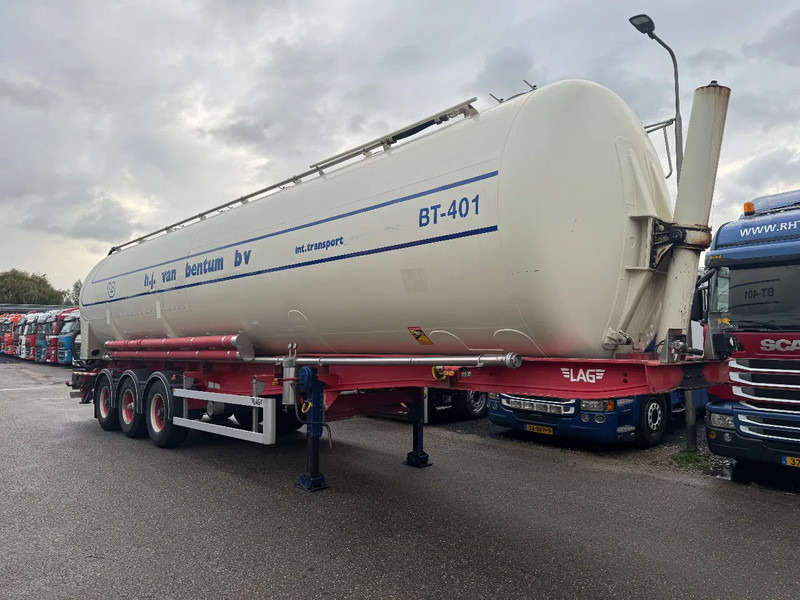 LAG O-3-39 - 61.000 LITER - TIPPER BULK - 3 AXLE - BPW - Tanker dorse: fotoğraf 1 LAG O-3-39 - 61.000 LITER - TIPPER BULK - 3 AXLE - BPW - Tanker dorse: fotoğraf 1