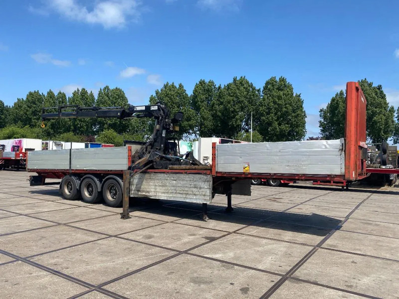 Lecitrailer MET HIAB R165 F3 - Açık/ Sal dorse: fotoğraf 2 Lecitrailer MET HIAB R165 F3 - Açık/ Sal dorse: fotoğraf 2