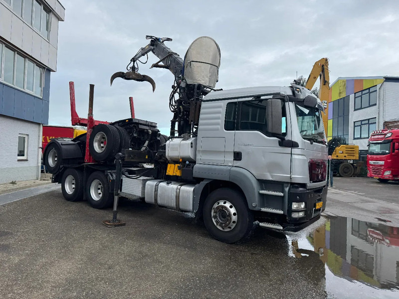 MAN TGS 33.480 6X4 + HIAB 251S.82 + TRAILER 2 AXLE KRAEMER - Tomruk kamyonu, Vinçli kamyon: fotoğraf 4 MAN TGS 33.480 6X4 + HIAB 251S.82 + TRAILER 2 AXLE KRAEMER - Tomruk kamyonu, Vinçli kamyon: fotoğraf 4