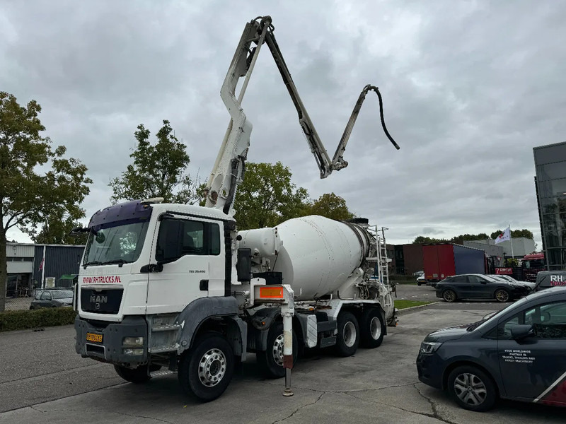 MAN TGS 35.400 8X4 PUTZMEISTER PUMP 21-3 + LIEBHERR MIXER - Mobil beton pompası: fotoğraf 1 MAN TGS 35.400 8X4 PUTZMEISTER PUMP 21-3 + LIEBHERR MIXER - Mobil beton pompası: fotoğraf 1