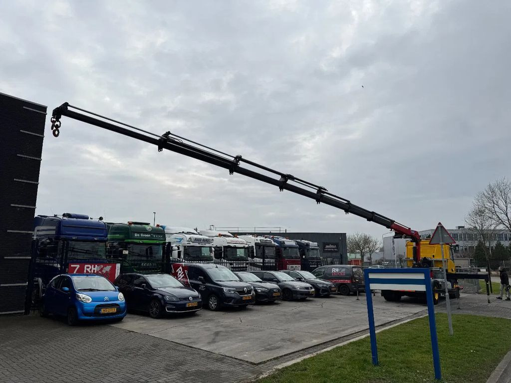 Mercedes-Benz Actros 1845 4X2 - EURO 6 + HMF 2820 + REMOTE + O - Vinçli kamyon, Çekici: fotoğraf 3 Mercedes-Benz Actros 1845 4X2 - EURO 6 + HMF 2820 + REMOTE + O - Vinçli kamyon, Çekici: fotoğraf 3