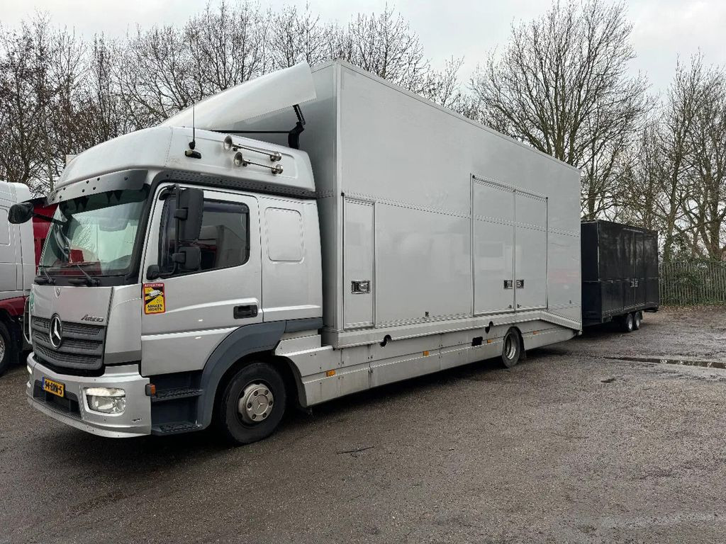 Mercedes-Benz Atego 1224 4X2 MOETEFINDT + MOETEFINDT HANGER + - Araba taşıyıcı kamyon: fotoğraf 2 Mercedes-Benz Atego 1224 4X2 MOETEFINDT + MOETEFINDT HANGER + - Araba taşıyıcı kamyon: fotoğraf 2