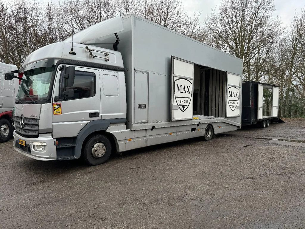 Mercedes-Benz Atego 1224 4X2 MOETEFINDT + MOETEFINDT HANGER + - Araba taşıyıcı kamyon: fotoğraf 1 Mercedes-Benz Atego 1224 4X2 MOETEFINDT + MOETEFINDT HANGER + - Araba taşıyıcı kamyon: fotoğraf 1