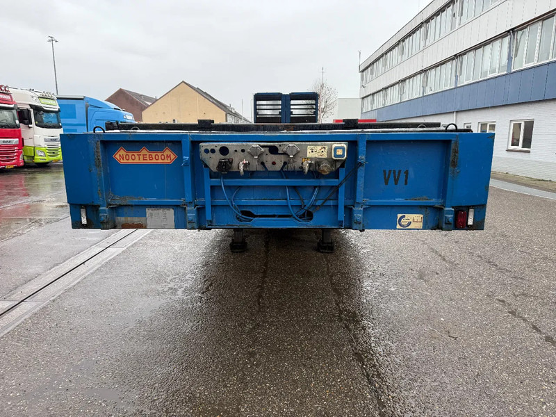 Nooteboom 3 AXLE FORCED STEERING,LIFTHING DECK, DUBBLE HYDRAULIC RAMPS, TUV TILL 05-2026 - Alçak çerçeveli platform dorse: fotoğraf 4 Nooteboom 3 AXLE FORCED STEERING,LIFTHING DECK, DUBBLE HYDRAULIC RAMPS, TUV TILL 05-2026 - Alçak çerçeveli platform dorse: fotoğraf 4
