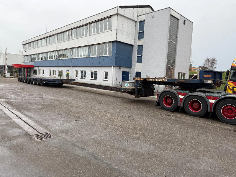 Nooteboom MC0 105-08V, 2 EXTENDABLE 12.35 + 12,05 8 AXLE, 2 LIFT AXLES, 7 AXLE STEERING, REMOTE CONTROLE - Alçak çerçeveli platform dorse: fotoğraf 2 Nooteboom MC0 105-08V, 2 EXTENDABLE 12.35 + 12,05 8 AXLE, 2 LIFT AXLES, 7 AXLE STEERING, REMOTE CONTROLE - Alçak çerçeveli platform dorse: fotoğraf 2
