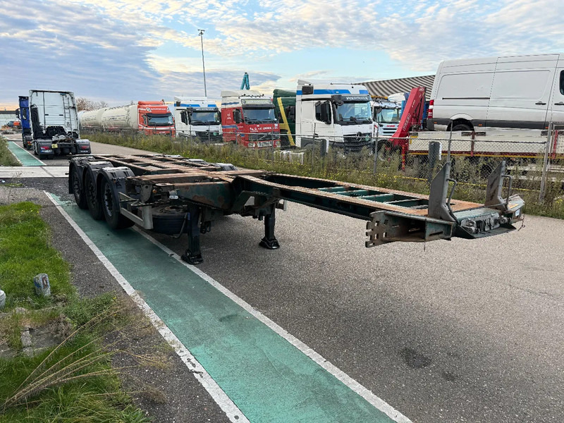 Pacton MULTICHASSIS - 3x EXTENDABLE! - Konteynır taşıyıcı/ Yedek karoser dorse: fotoğraf 3 Pacton MULTICHASSIS - 3x EXTENDABLE! - Konteynır taşıyıcı/ Yedek karoser dorse: fotoğraf 3