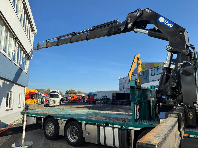 Scania G440 8X2 EURO 6 HMF 8520 + REMOTE CONTROL TWISTLOCKS - Sal/ Açık kasa kamyon, Vinçli kamyon: fotoğraf 4 Scania G440 8X2 EURO 6 HMF 8520 + REMOTE CONTROL TWISTLOCKS - Sal/ Açık kasa kamyon, Vinçli kamyon: fotoğraf 4