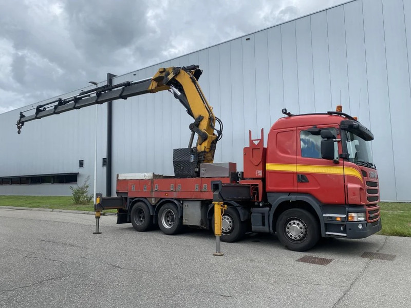 Scania G480 8X4 + EFFER 1250 6S + REMOTE + WINCH - 6+3 EXTENSIONS - Vinçli kamyon: fotoğraf 1 Scania G480 8X4 + EFFER 1250 6S + REMOTE + WINCH - 6+3 EXTENSIONS - Vinçli kamyon: fotoğraf 1