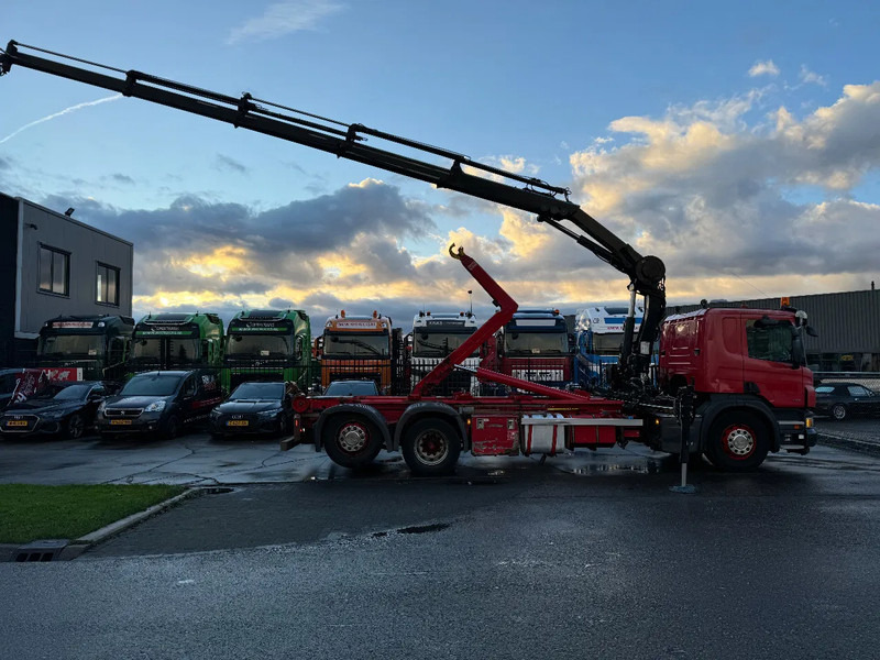 Scania P320 6X2 - EURO 6 + HIAB XS 144 HIPRO + REMOTE + HIAB HOOK + RETARDER - Kancalı yükleyici kamyon, Vinçli kamyon: fotoğraf 5 Scania P320 6X2 - EURO 6 + HIAB XS 144 HIPRO + REMOTE + HIAB HOOK + RETARDER - Kancalı yükleyici kamyon, Vinçli kamyon: fotoğraf 5