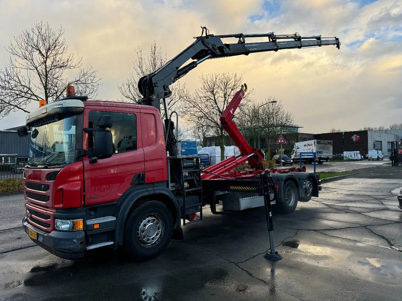 Scania P320 6X2 - EURO 6 + HIAB XS 144 HIPRO + REMOTE + HIAB HOOK + RETARDER - Vinçli kamyon: fotoğraf 2 Scania P320 6X2 - EURO 6 + HIAB XS 144 HIPRO + REMOTE + HIAB HOOK + RETARDER - Vinçli kamyon: fotoğraf 2